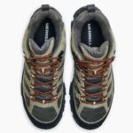 Merrell Hombre Moab 3 Mid Gore-tex Verde Oliva - Imagen 5