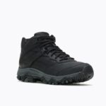 Merrell Hombre Moab Adventure 3 Mid Impermeable Negro - Imagen 2