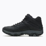 Merrell Hombre Moab Adventure 3 Mid Impermeable Negro - Imagen 3