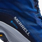 Merrell Hombre Moab Speed Mid Gore-tex Azul Marino - Imagen 7