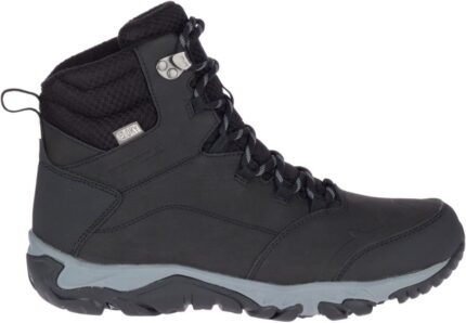 Merrell Hombre Thermo Fractal Mid Impermeable Negro
