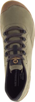 Merrell Hombre Vapor Guante 3 Luna Cuero Polvoriento Oliva - Imagen 4