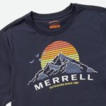 Merrell Hombres Merrell Montañas Camiseta Azul Marino - Imagen 2