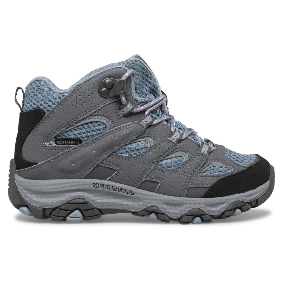 merrell_moab_3_mid_botas_impermeables_para_ninos_grandes_altitud.jpg Merrell Moab 3 Mid Botas Impermeables Para Niños Grandes Altitud - Imagen 1