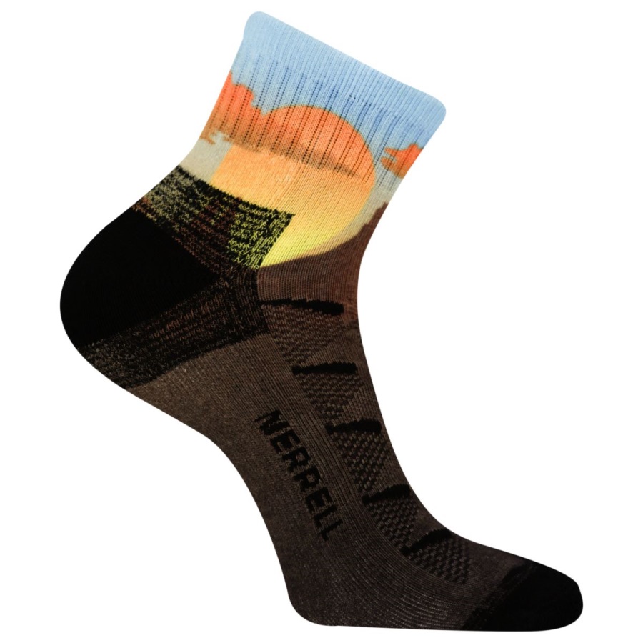 merrell_moab_hiker_quarter_calcetin_marron_oscuro.jpg Merrell Moab Hiker Quarter Calcetín Marrón Oscuro - Imagen 1