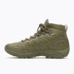 Merrell Moab Speed ​​Tactical Mid Impermeable Para Hombre Verde Oliva - Imagen 5