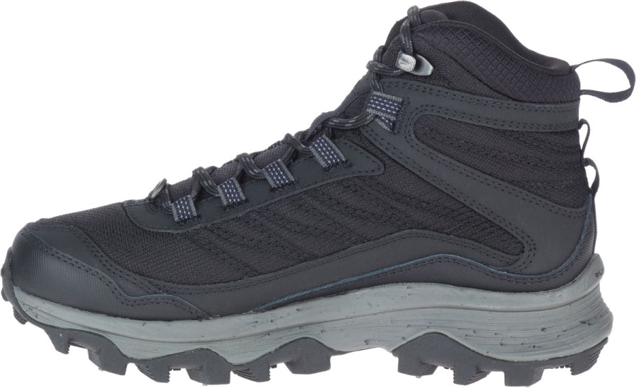 Merrell Moab Speed Thermo Mid Mujer Zapatillas Impermeables Con Tacos Negras - Imagen 4