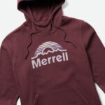 Merrell Mujer Merrell Mountain Heavyweight Hoody Borgoña - Imagen 2