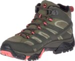 Merrell Mujer Moab 2 Mid Gore-tex Beluga-oliva - Imagen 7