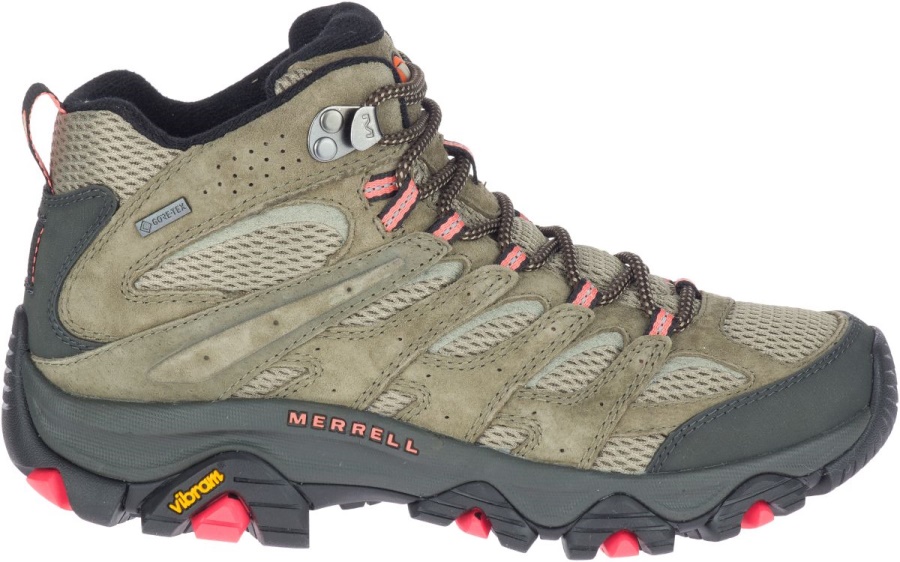 merrell_mujer_moab_3_mid_gore_tex_verde_oliva.jpg Merrell Mujer Moab 3 Mid Gore-tex Verde Oliva - Imagen 1