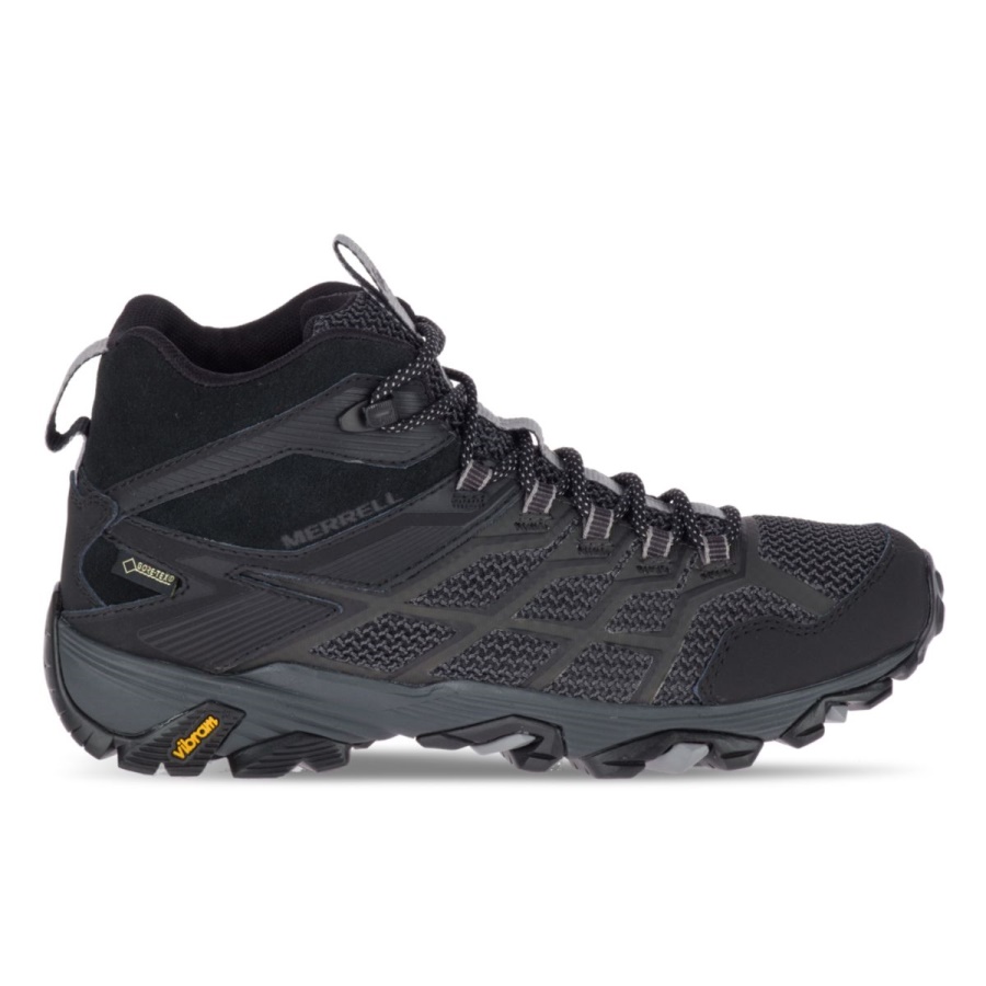 merrell_mujer_moab_fst_2_mid_gore_tex_negro.jpg Merrell Mujer Moab Fst 2 Mid Gore-tex Negro - Imagen 1