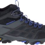 Merrell Mujer Moab Fst 2 Mid Gore-tex Negro-granito