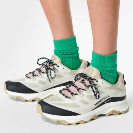 Merrell Mujer Moab Speed Gore-tex X Sweaty Betty Blanco-caqui