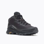 Merrell Mujer Moab Speed Mid Gore-tex Negro-asfalto - Imagen 2