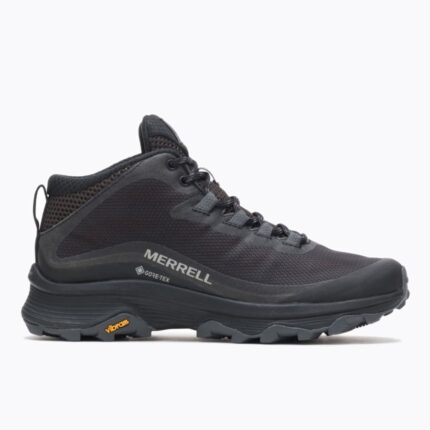 Merrell Mujer Moab Speed Mid Gore-tex Negro-asfalto