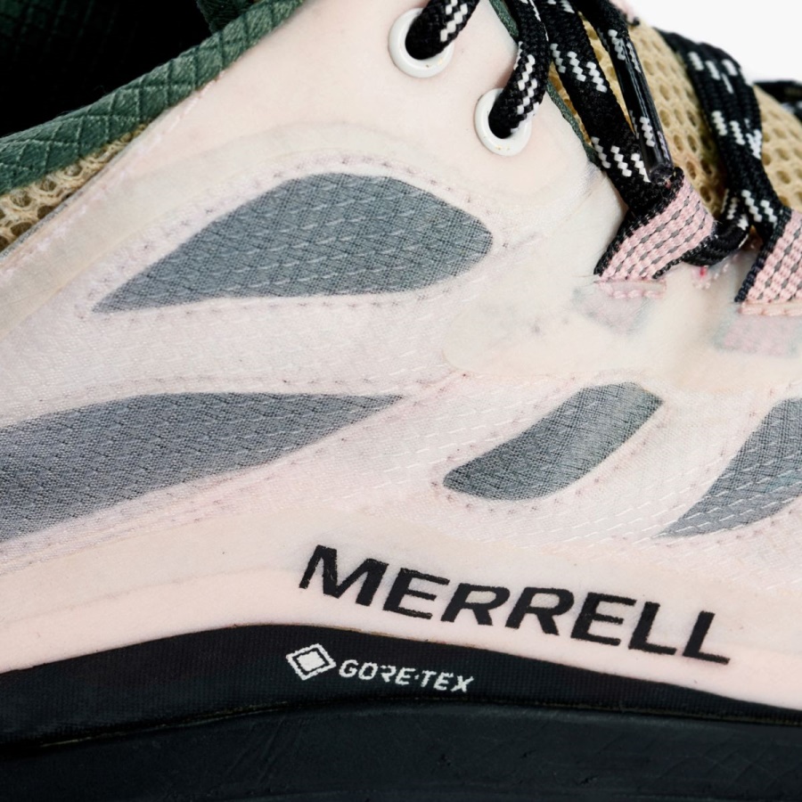 Merrell Mujer Moab Speed Mid Gore-tex X Sweaty Betty Blanco-rosa - Imagen 2