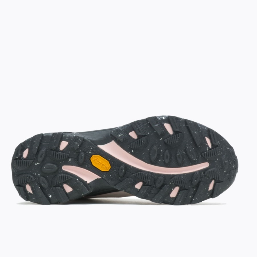 Merrell Mujer Moab Speed Mid Gore-tex X Sweaty Betty Blanco-rosa - Imagen 5
