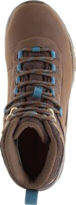 Merrell Mujer Vego Mid Cuero Impermeable Dark Earth-britanny Blue - Imagen 4