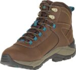 Merrell Mujer Vego Mid Cuero Impermeable Dark Earth-britanny Blue - Imagen 7