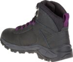 Merrell Mujer Vego Mid Cuero Impermeable Negro-gloxinia - Imagen 8