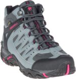 Merrell Mujeraccentor Sport Mid Gore-tex Granite-rose Rojo - Imagen 5