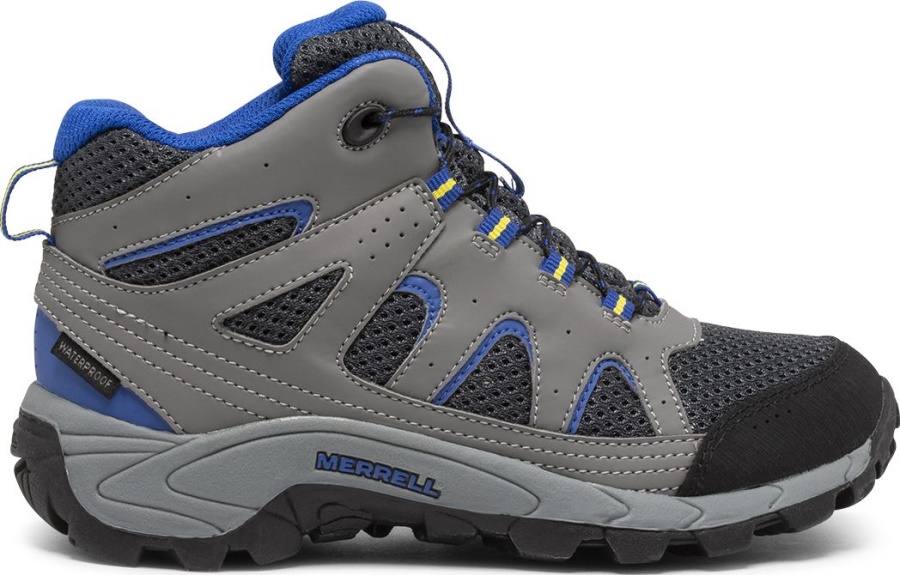 merrell_oakcreek_mid_lace_botas_impermeables_para_ninos_grandes_carbon.jpg Merrell OakCreek Mid Lace Botas Impermeables Para Niños Grandes, Carbón - Imagen 1