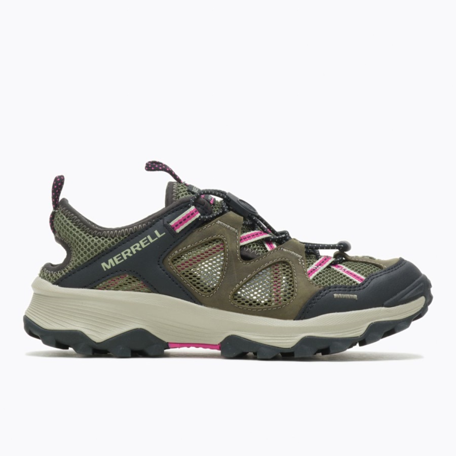 merrell_speed_strike_mujer_cuero_tamiz_liquen.jpg Merrell Speed Strike Mujer Cuero Tamiz Liquen - Imagen 1