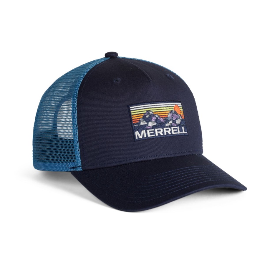 merrell_sunset_gorra_de_camionero_azul_marino.jpg Merrell Sunset Gorra De Camionero Azul Marino - Imagen 1