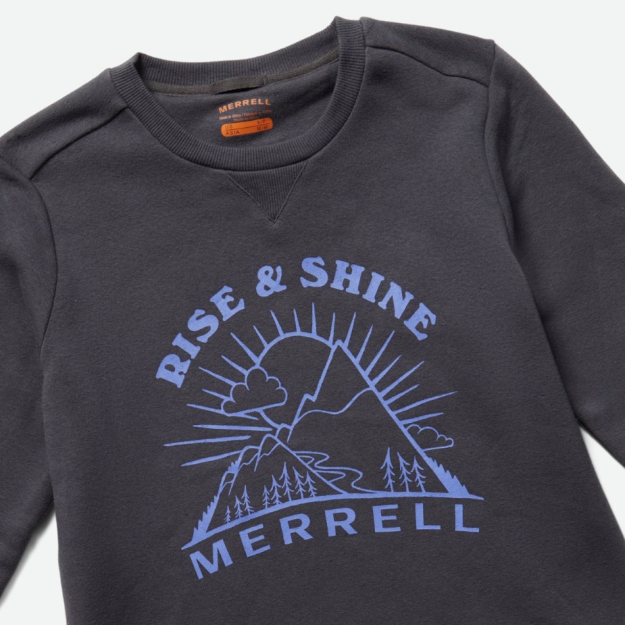 Merrell Team Outdoor - Forro Polar Con Cuello Redondo Para Mujer, Tinta India - Imagen 2