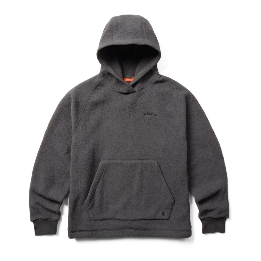sudadera_con_capucha_sherpa_hombre_merrell_asfalto.jpg Sudadera Con Capucha Sherpa Hombre Merrell Asfalto - Imagen 1
