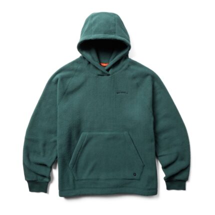 Sudadera Con Capucha Sherpa Hombre Merrell Sea Musgo